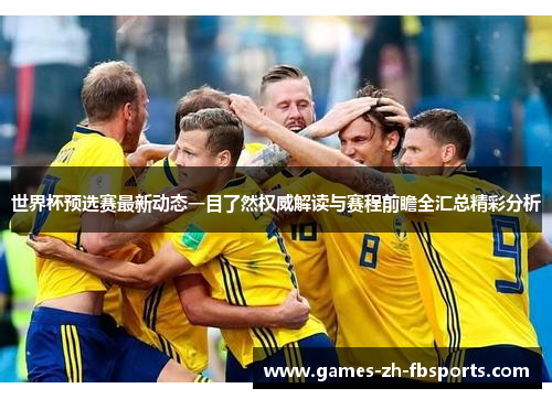 世界杯预选赛最新动态一目了然权威解读与赛程前瞻全汇总精彩分析