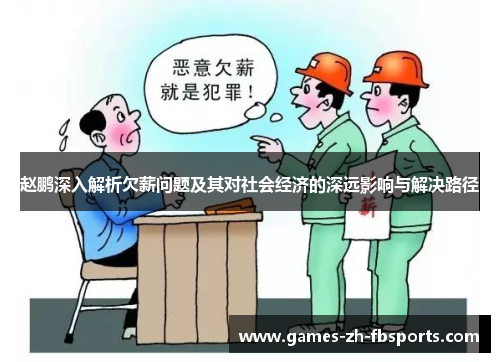 赵鹏深入解析欠薪问题及其对社会经济的深远影响与解决路径